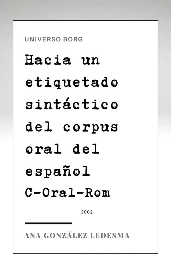 Hacia un etiquetado sintáctico del corpus C-ORAL-ROM