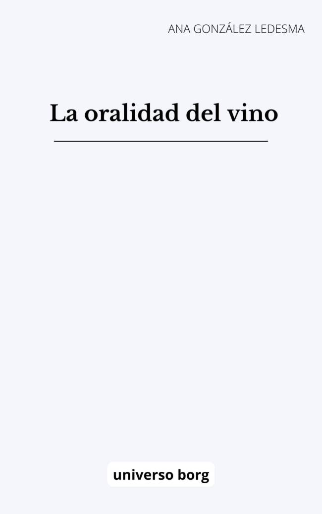 La oralidad del vino